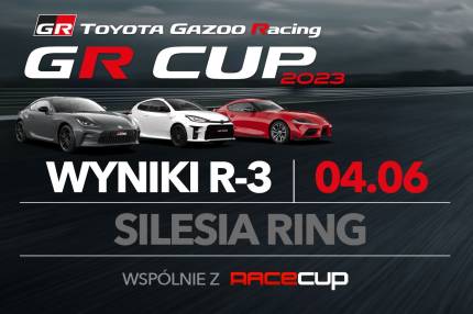 Wyniki 3. rundy TOYOTA GR CUP 2023 na Torze Silesia Ring